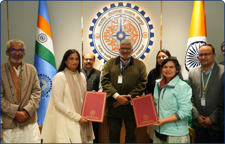 IIT Jodhpur Technology Park has entered into an MoU with NVLife Pvt. Ltd.